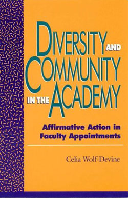 Diversity and Community in the Academy: Affirmative Action in Faculty Appointments